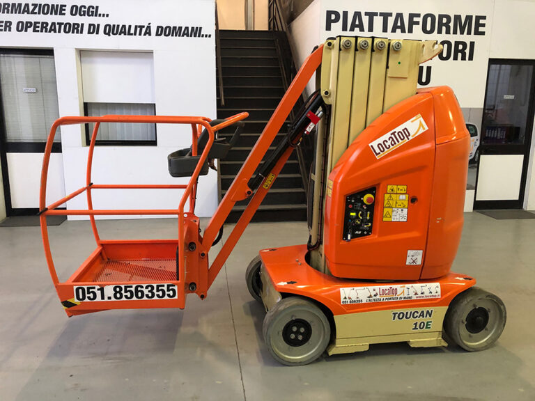 Piattaforma Semovente Verticale Elettrica Con Braccio Veb Jl