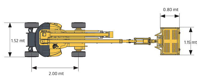 Piattaforma Semovente Articolata Elettrica AE 15 HA - HA 15 IP