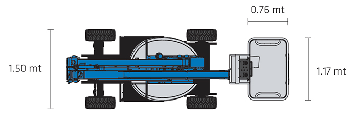 Piattaforma Semovente Articolata Elettrica AE 12 GE - Z 33-18